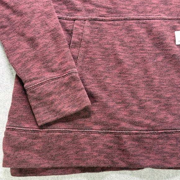 Carhartt‎ Women’s Relaxed Fit Hoodie Small Maroon Heather Pullover 103591 - Picture 7 of 10